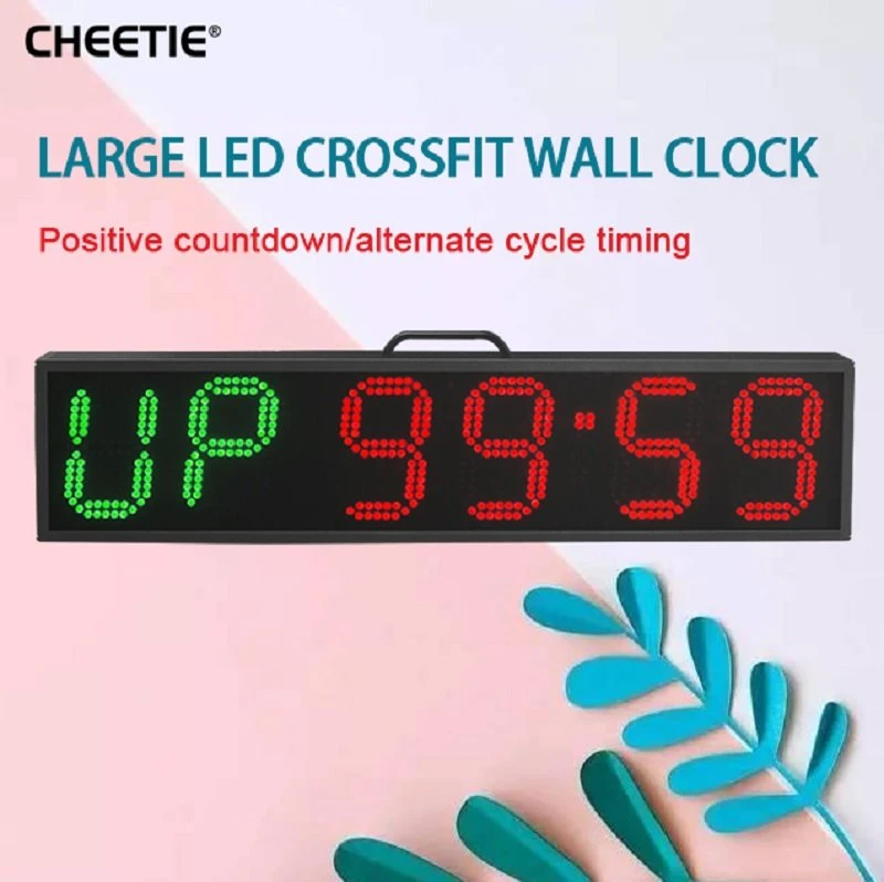 large led crossfit workout timer